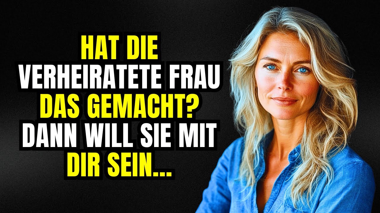 4 Zeichen, dass eine verheiratete Frau an Ihnen interessiert ist