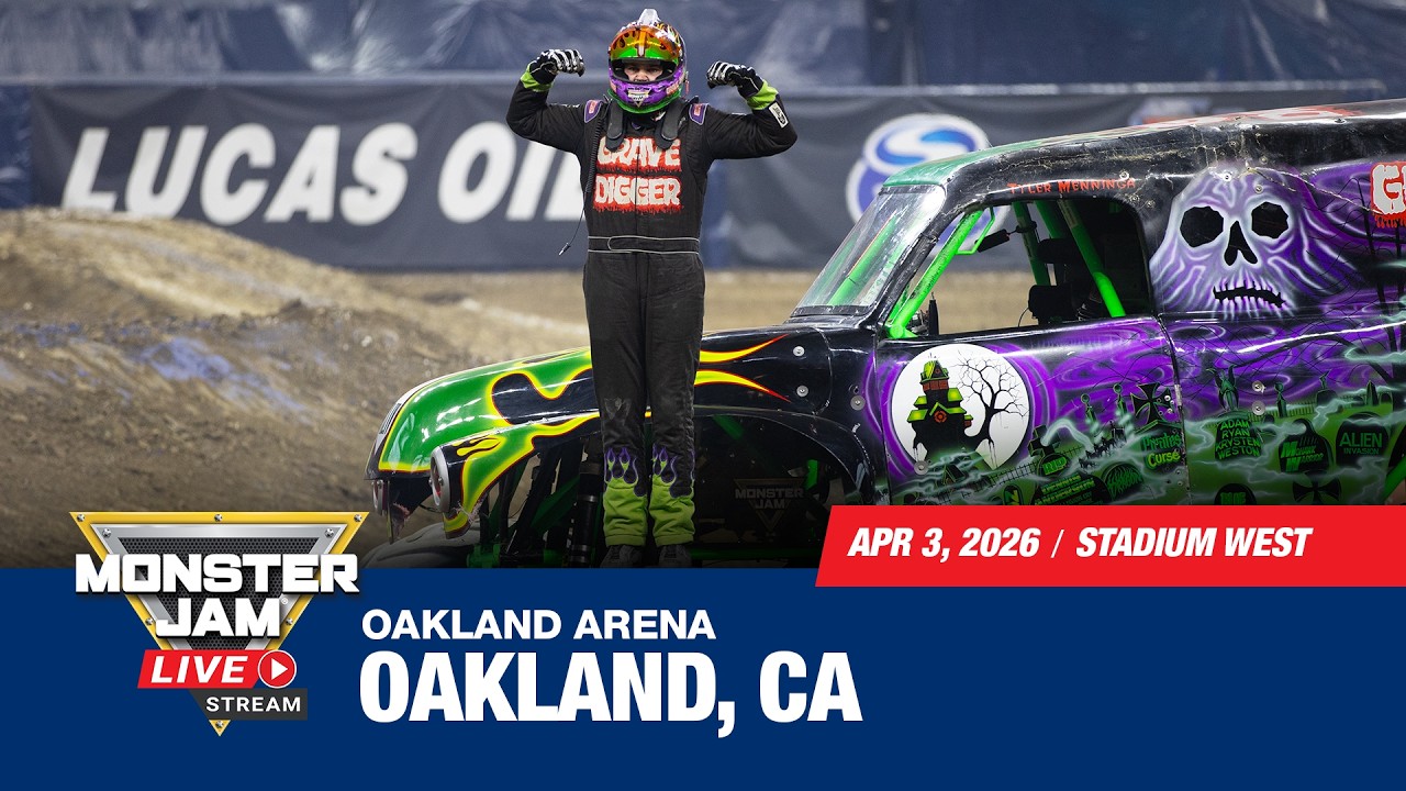 Monster Jam: Oakland, CA - 1 (Full Event) | April 3, 2026 | Stadium West