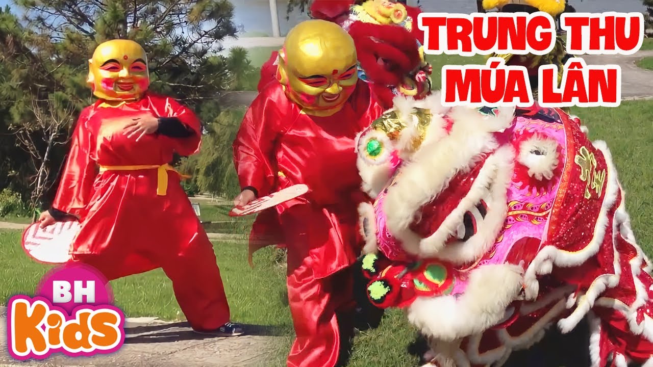 Trung Thu Múa Lân Ông Địa - Nhạc Trung Thu Remix Tùng Rinh Rinh ♫ Tết Trung Thu Rước Đèn Đi Chơi