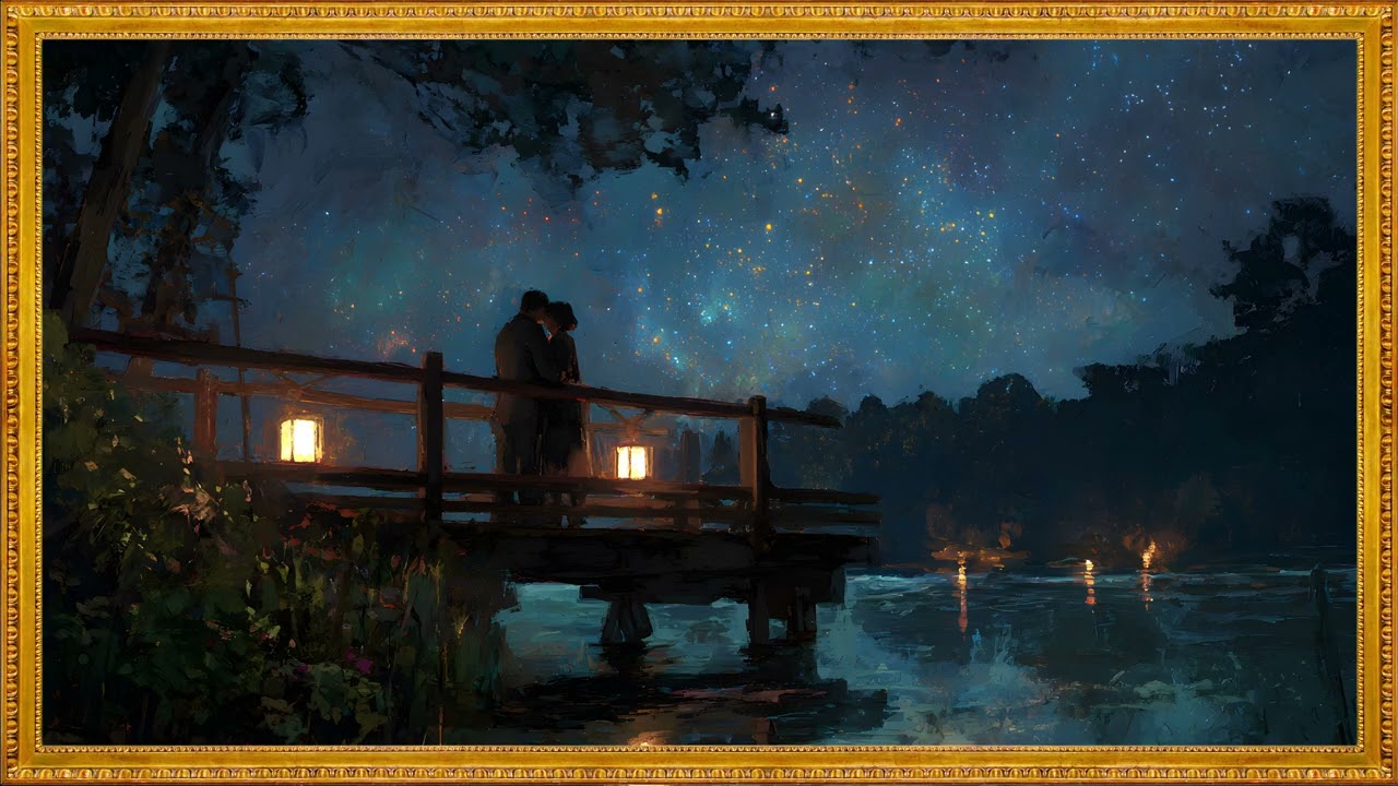 Under the Night Bridge | Frame TV Art (1 Hour)