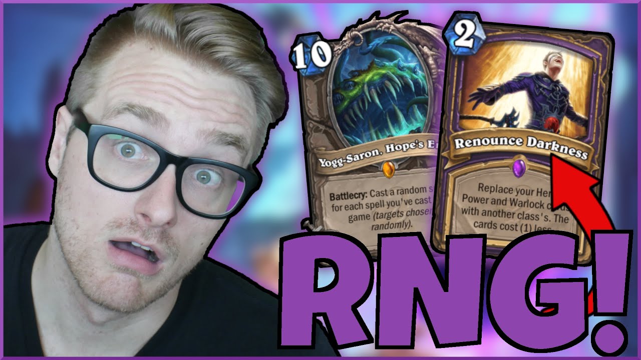 YOGG and RENOUNCE in the SAME DECK? This Warlock is ALL RNG! | Ashes of Outland | Wild Hearthstone