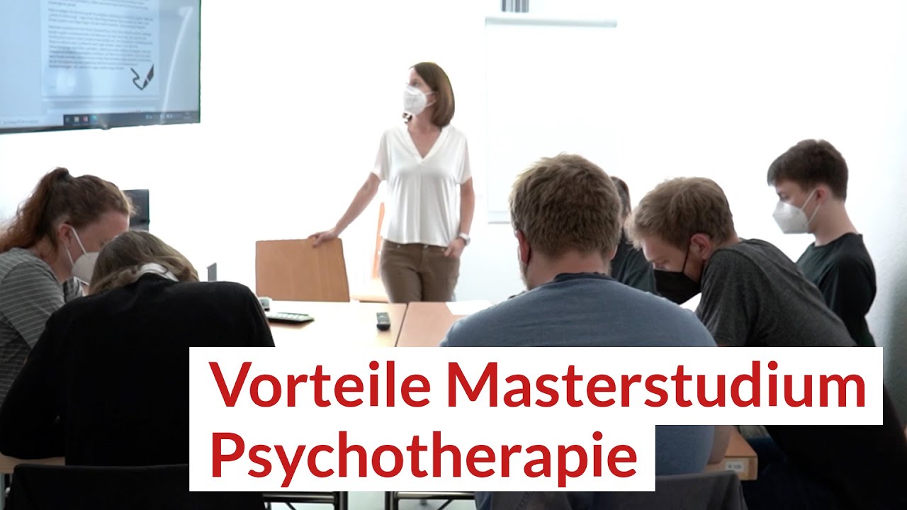 MHB - Neuer Masterstudiengang Psychotherapie - Die Vorteile