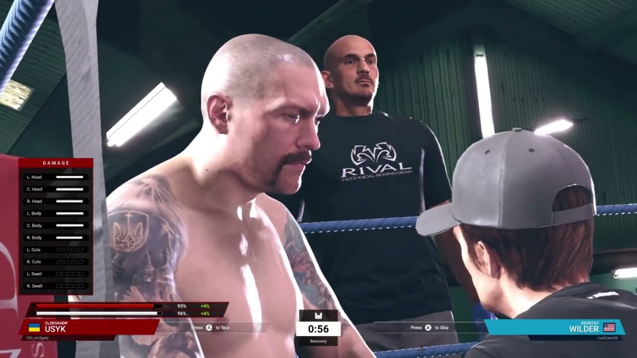 Undisputed Online Multiplayer Beta Test - Full Fight - Oleksandr Usyk vs Deontay Wilder
