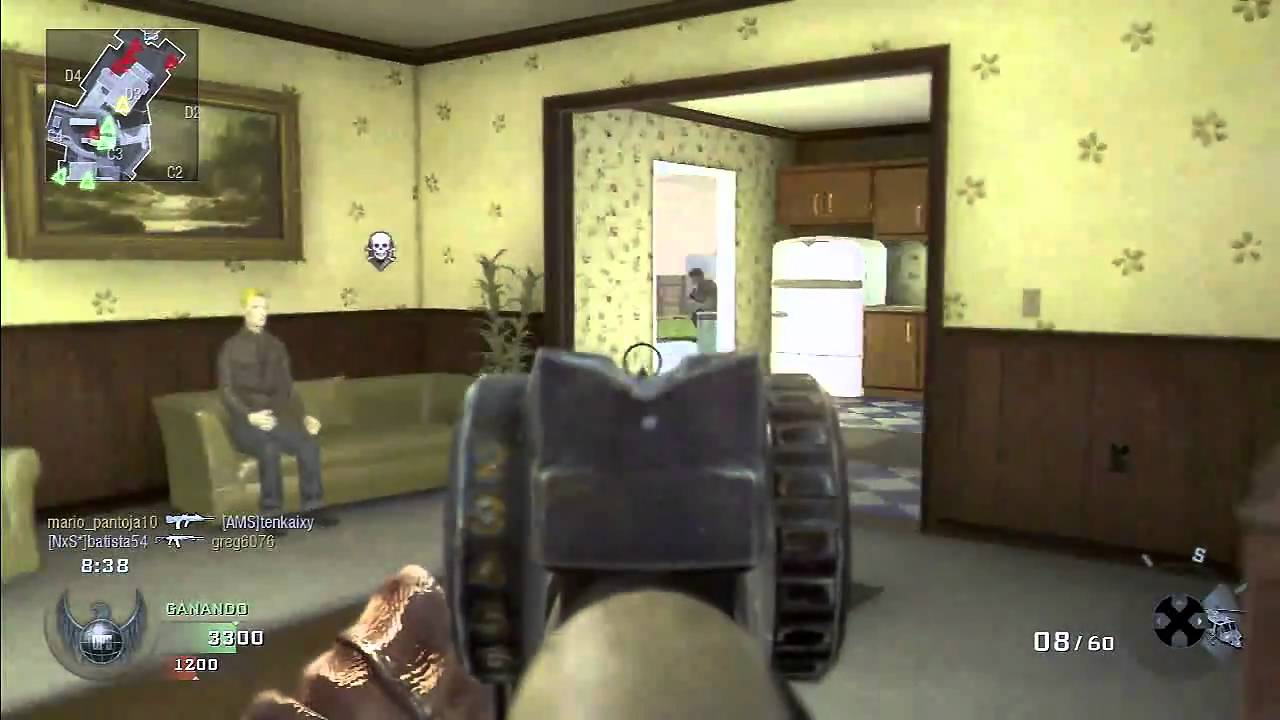 Call of Duty Black Ops: 36-0 Duelo por Equipos en Nuketown [HD] Comentado por Willyrex