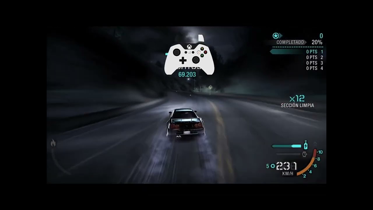 Tutorial de como derrapar en NFS Carbón para tener más Puntos