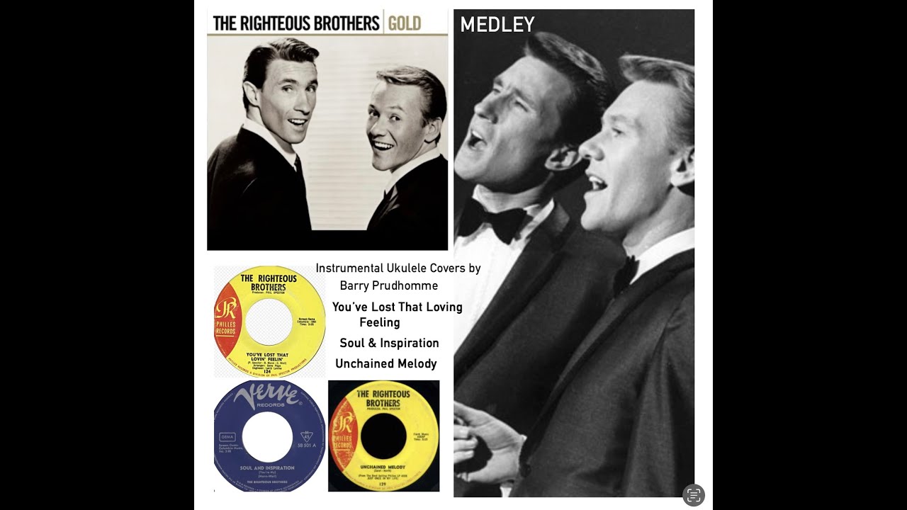 The Righteous Brothers Medley - Instrumental ukulele covers by Barry Prudhomme