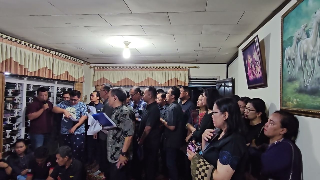 Penghiburan Punguan Ama, Exaudi HKBP Palembang Atas Meninggalnya Bapak Jefry Marpaung br Tobing