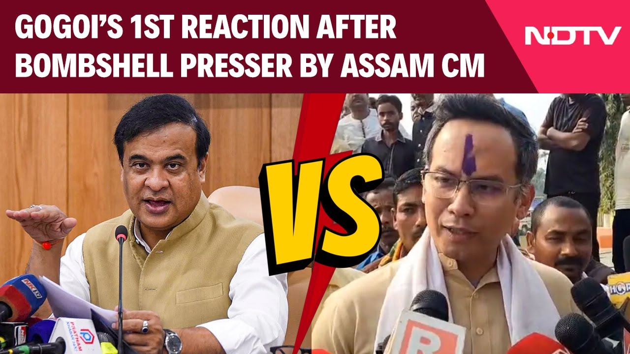 Gaurav Gogoi Slams Himanta Sarma After Bombshell Report In Pak Links Case