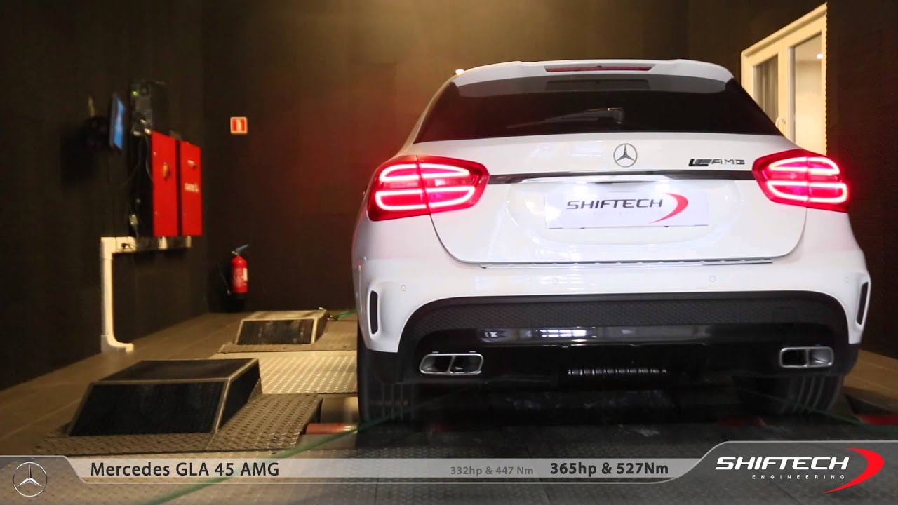 Mercedes GLA 45 AMG 2.0T @ 365ch by SHIFTECH ENGINEERING