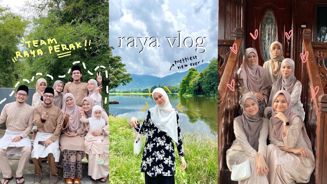 raya vlog 2022 🏡 (team raya📍lenggong, perak!!)