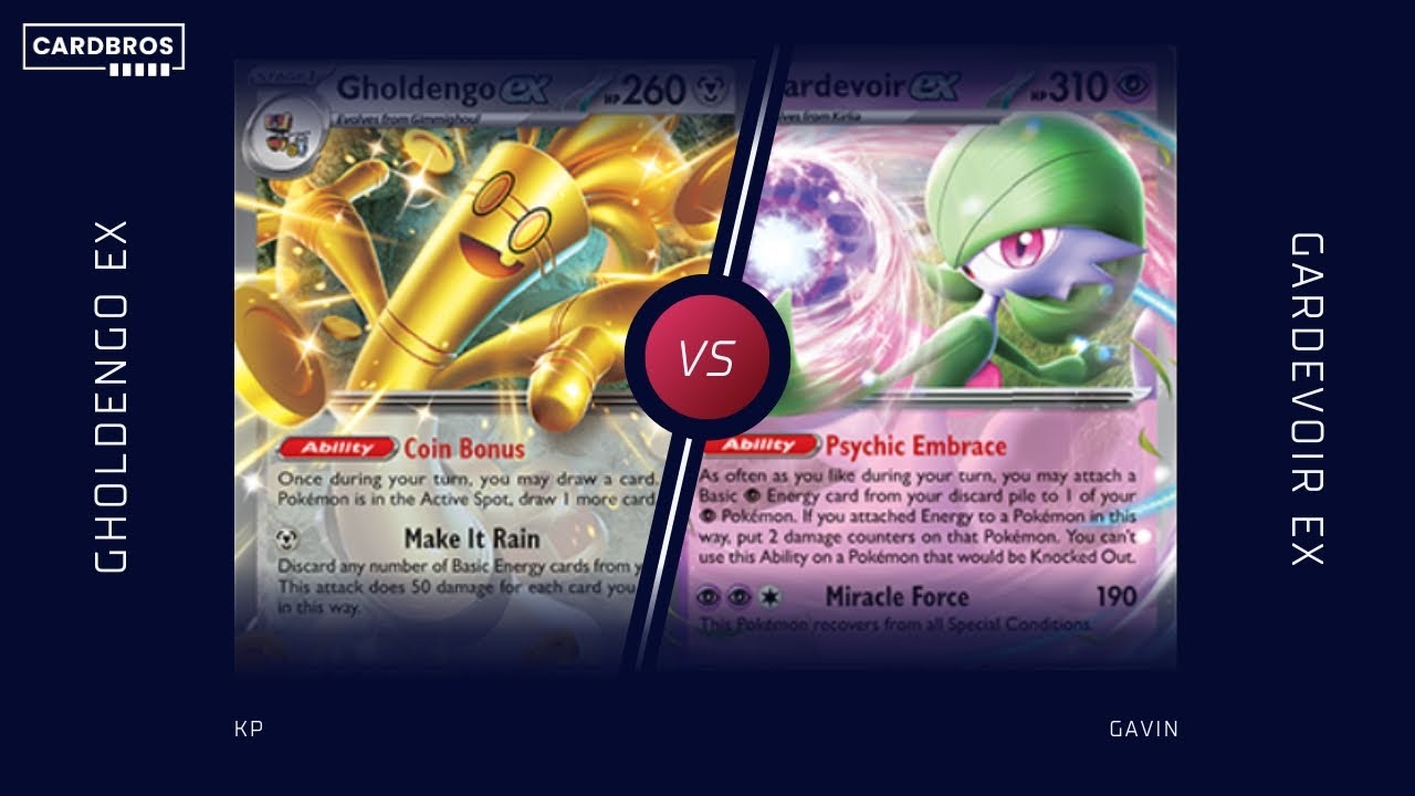 Gholdengo ex vs Gardevoir ex | CARDBROS GYM Tournament 28 AUGUST 2025 Semi Final