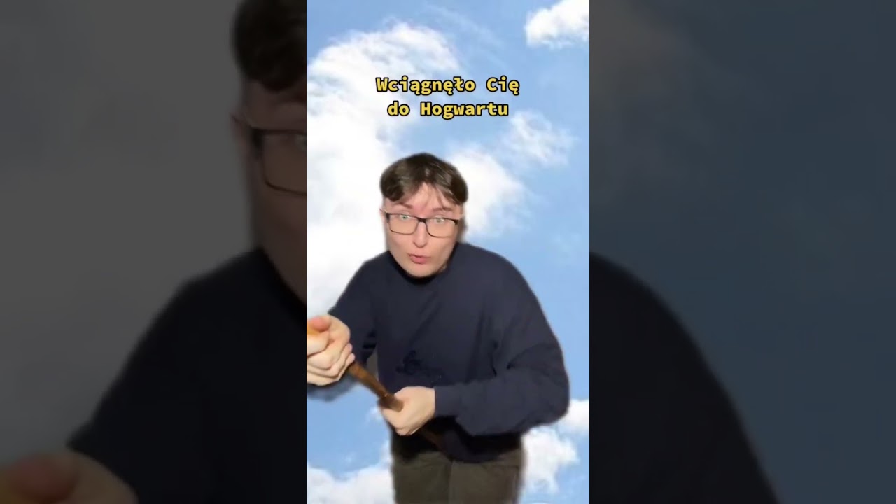 Wciągnęło Cię do Hogwartu! #comedy #hogwart #śmieszne #shorts