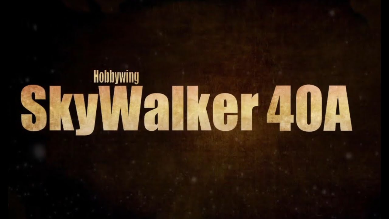 Discover, Calibrate, Program Hobbywing Skywalker 40 amp ESC – 2-3S Lipo unboxing review Motor