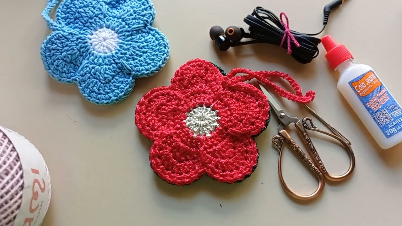 CHAVEIRO MODELO FLOR - PORTA OBJETOS - PORTA TRECOS