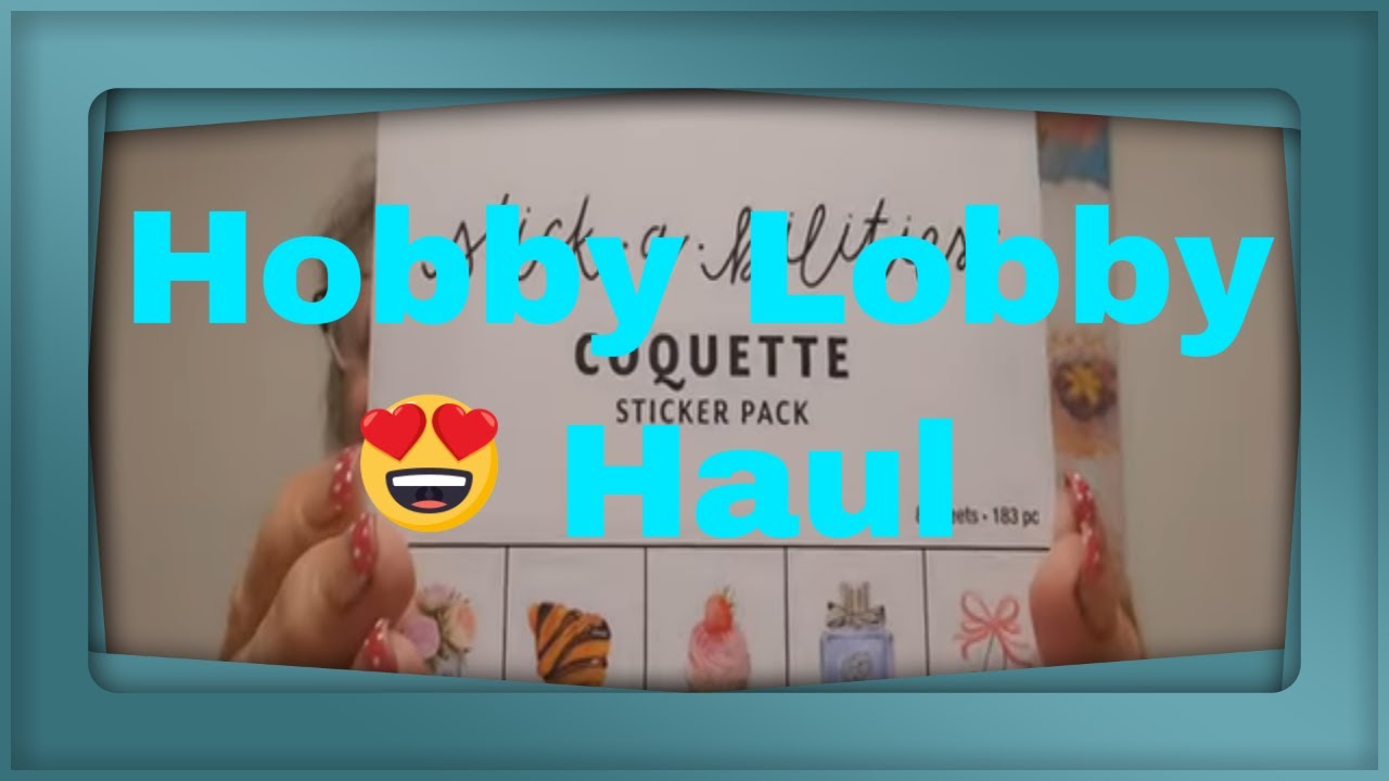 You've got to see the NEW Paper line at Hobby Lobby plus more JEWELRY CLEARANCE . #hobbylobbyhaul