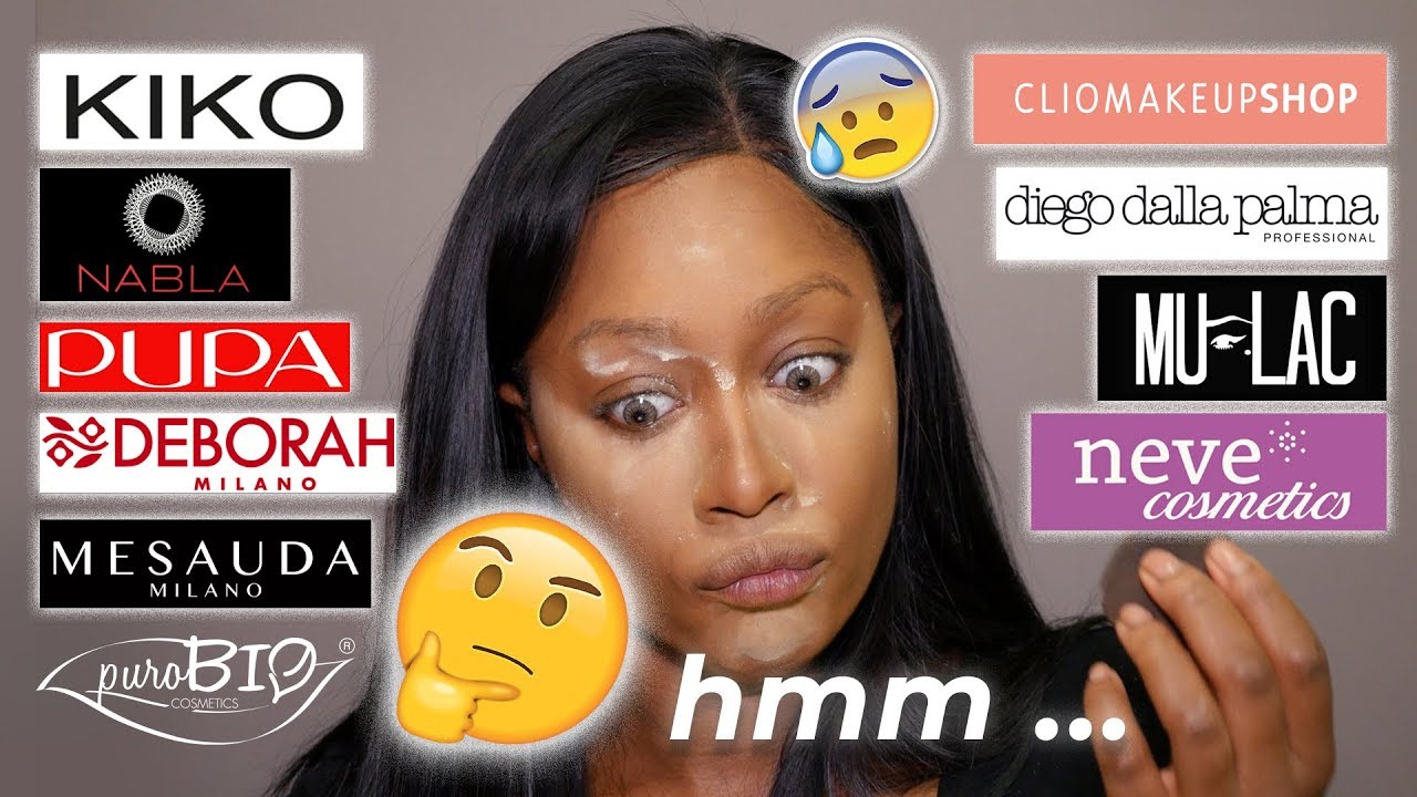 MI TRUCCO SOLO CON MAKEUP BRAND ITALIANI 😱 | QUANTO È INCLUSIVA LA COSMETICA ITALIANA?