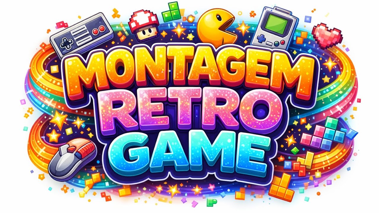 MONTAGEM RETRO GAME