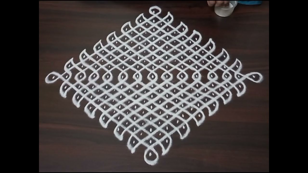 15dots easy Margazhi kolam ll மார்கழி கோலம் ll dhanurmasa Muggulu ll @jayanthiravikumarart