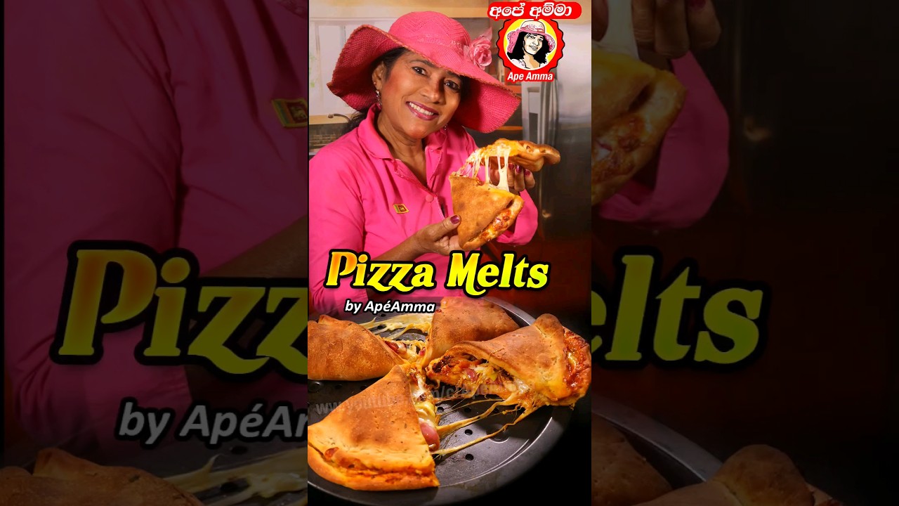 Homemade Cheesy Pizza melts by Ap&eacute; Amma #shorts #pizza