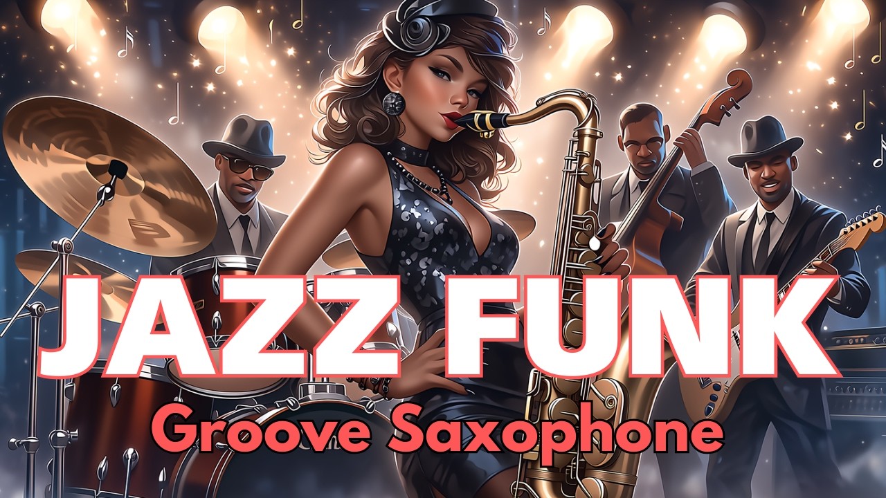 Jazz Funk / Saxophone / Groove 042 / music / work / study /【Playlist】
