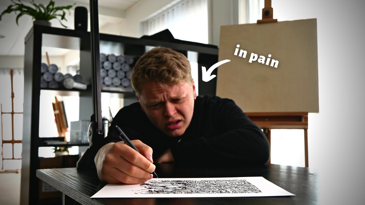 Drawing for 48 hours straight (vlog #4)