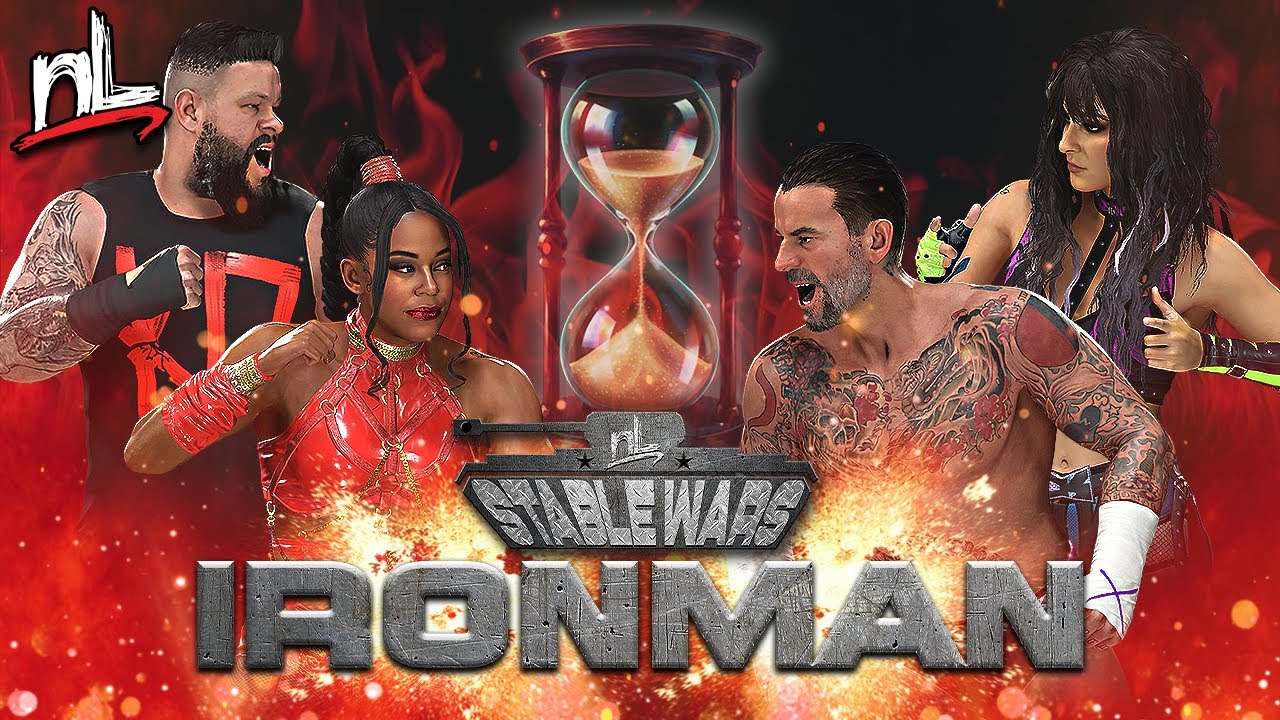 The Iron Man Challenge! (WWE 2K25 Stable Wars)