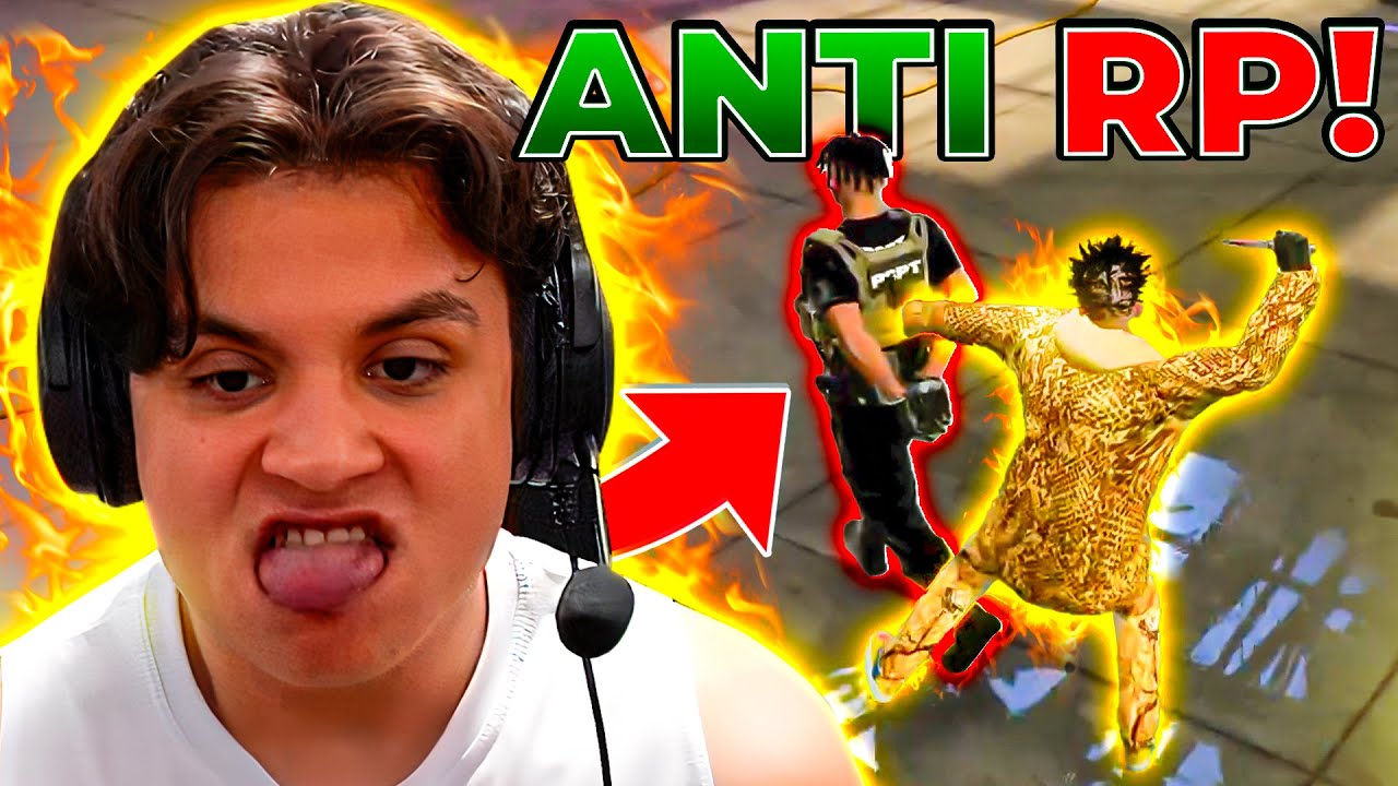 PAULINHO ELIMINOU TODOS da MEC&Acirc;NICA!😡GTA RP (Modder clips)