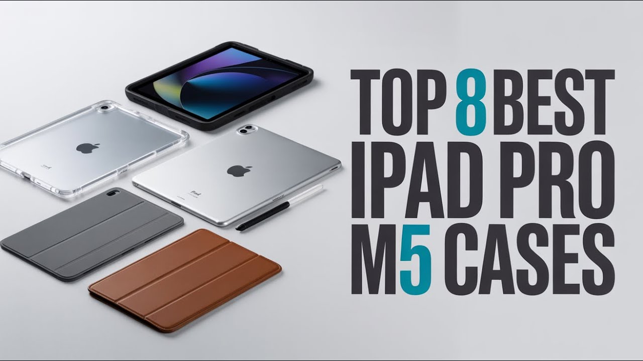 Топ-8 лучших чехлов для iPad Pro M5 13 дюймов 2026 года!