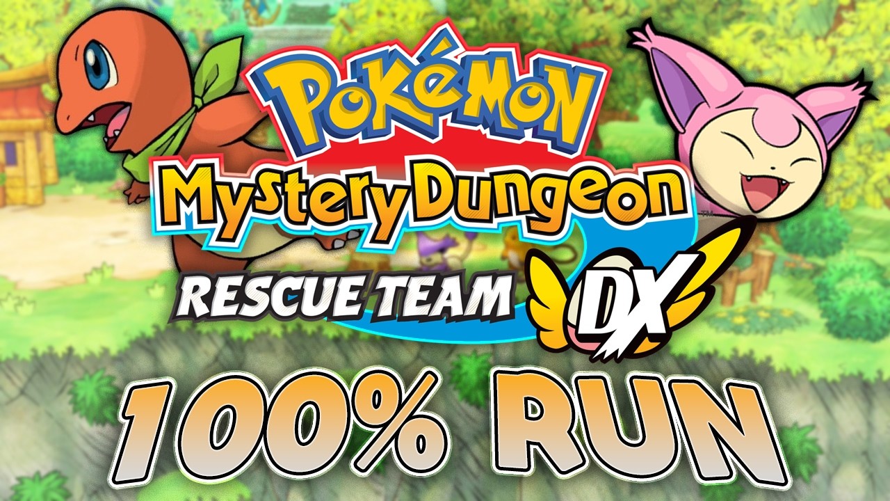 Я прошёл игру Pokemon Mystery Dungeon Rescue Team DX на 100%, чтобы что-то почувствовать!