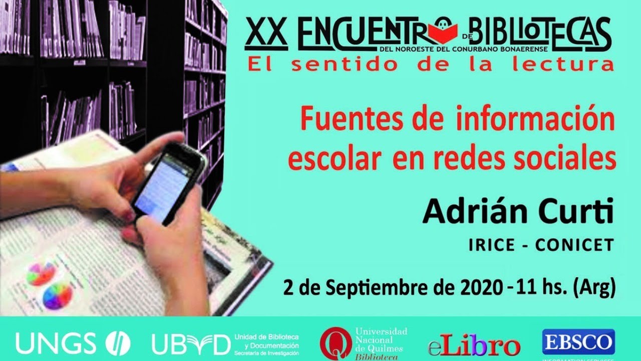 Fuentes de información escolar en Redes Sociales - Adrián Curti
