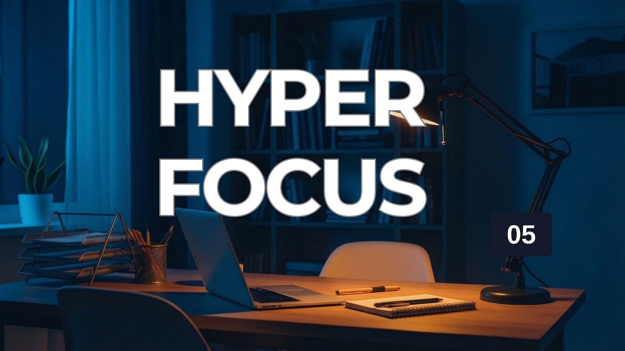 ADHD Brown Noise for Deep Focus (8 Hours) | Focus Field 05 – Ultra Dark Noise