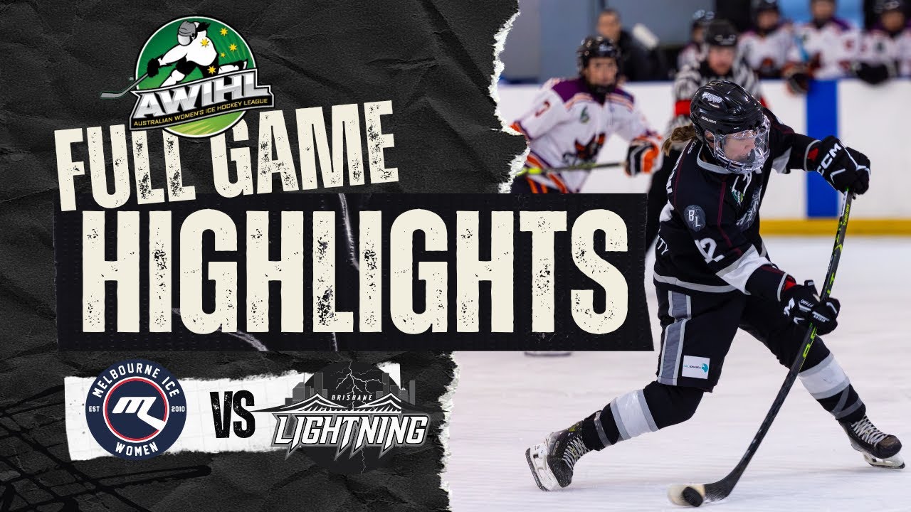 AWIHL Highlights Week 7 | Melbourne Ice vs Brisbane Lightning | January 11th 2026