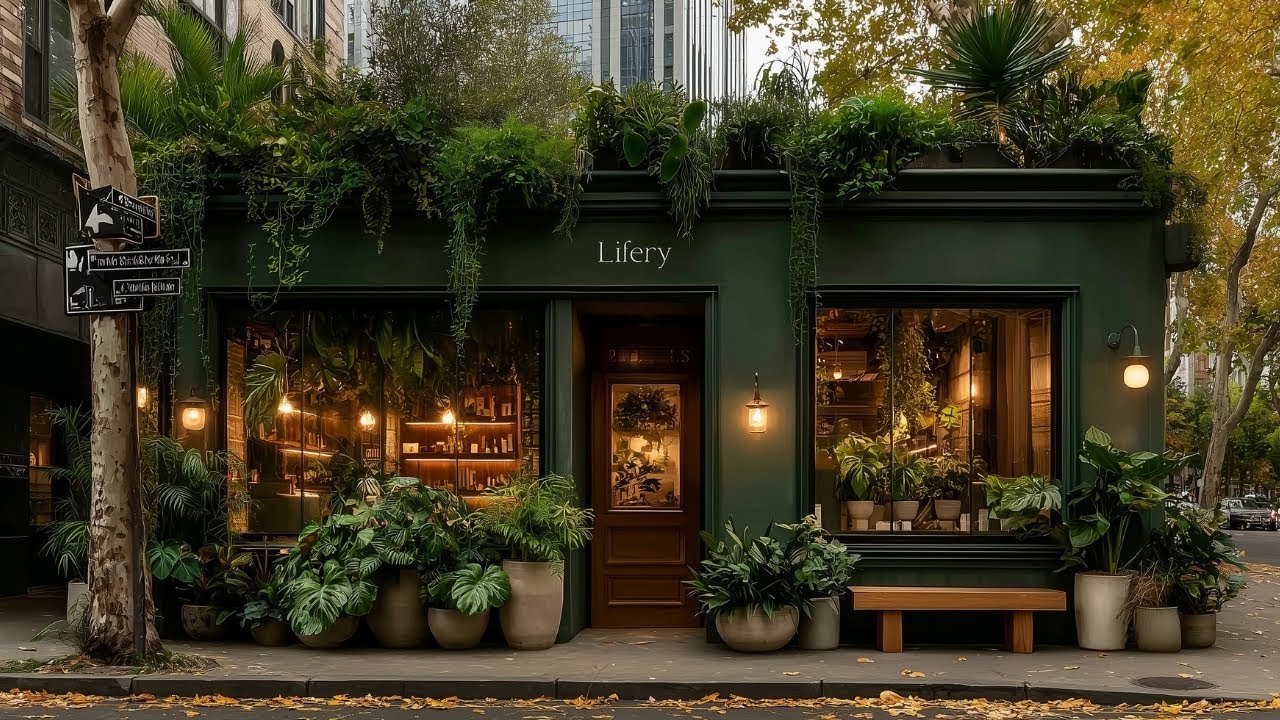 Romantic Café Jazz Music for Work & Relaxation | Refresh Your Soul with Natural Therapy