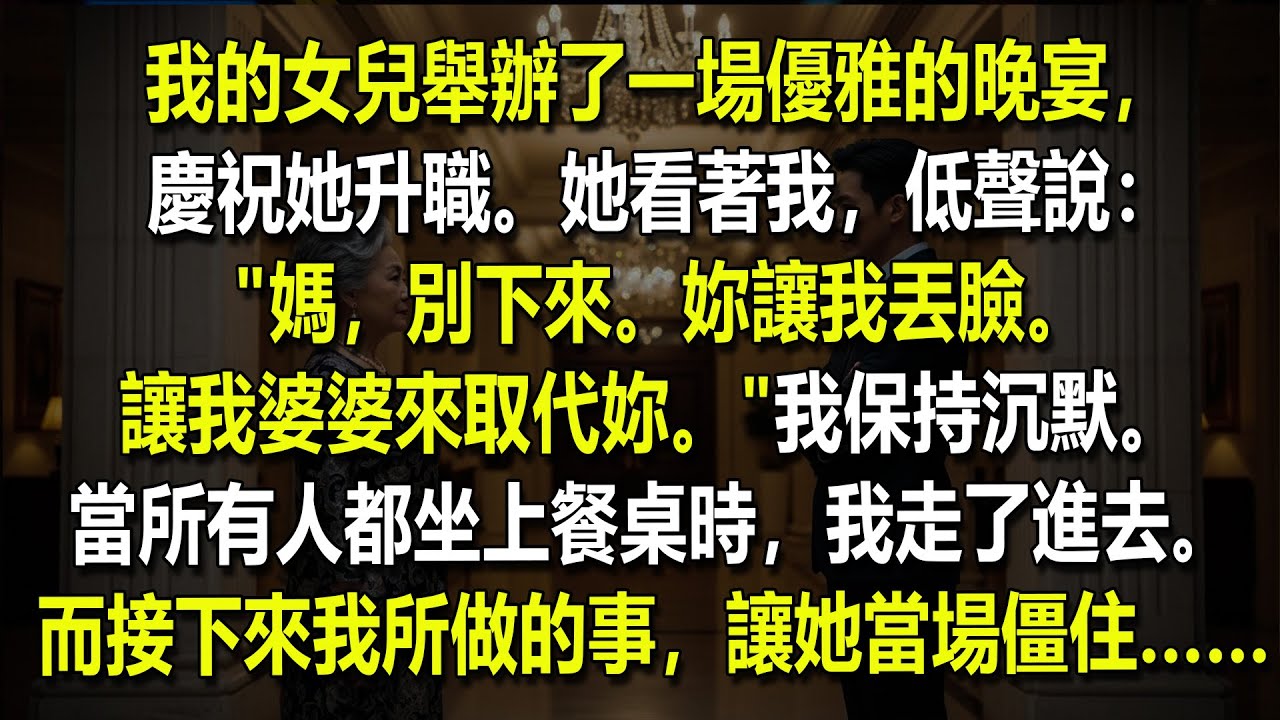 😨💔我的女兒對我說: