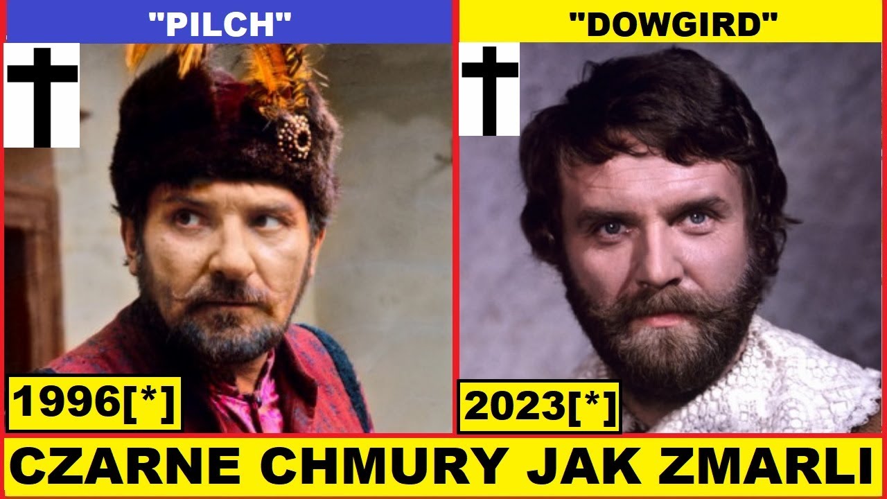 CZARNE CHMURY JAK ZMARLI AKTORZY