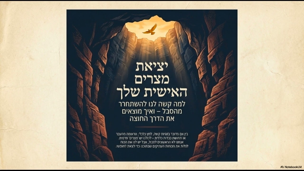 פרק 55: יציאת מצרים אישית, למה זה קשה ומה הפתרון - הנפש בפרשת וארא 
