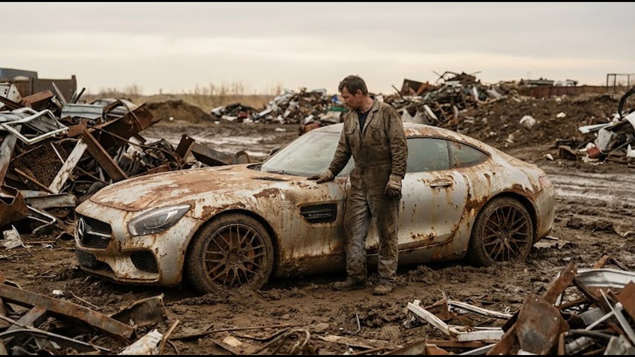 Full Restoration Abandoned Mercedes-Benz AMG GT 2016 | ASMR Car Restoration
