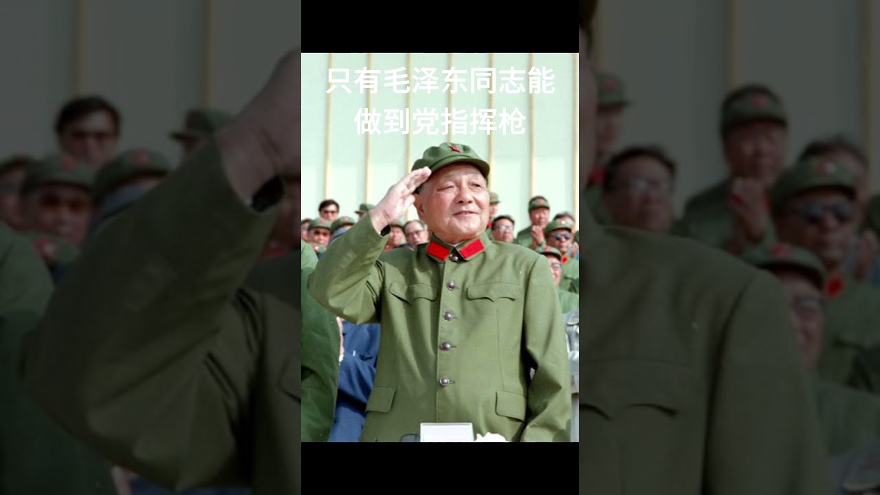 只有毛泽东同志能做到党指挥枪