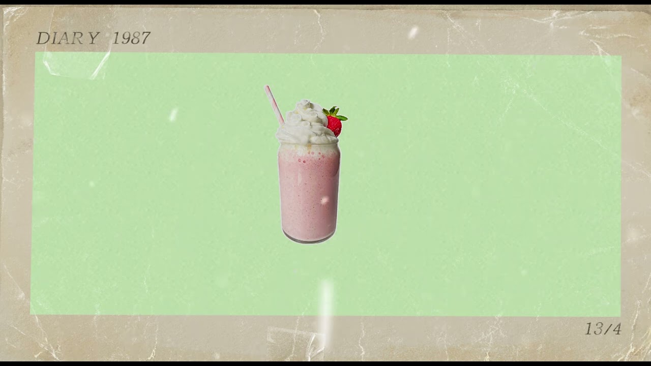 !!Strawberry Milk Shake!! LOFI Scented  upbeat guitar cozy vibes