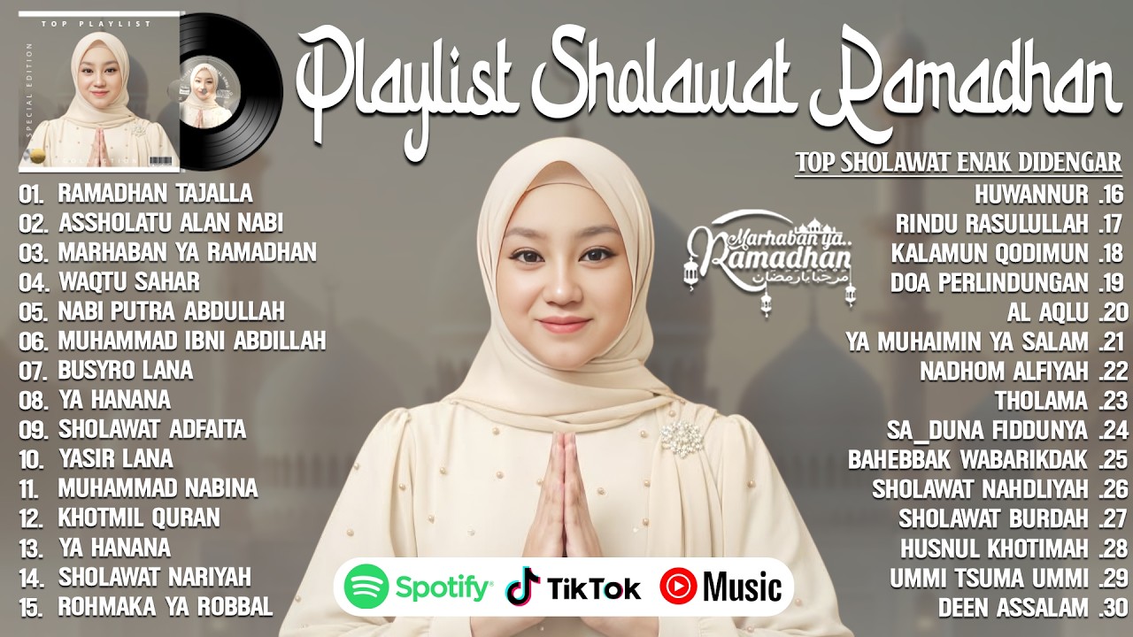 PLAYLIST SHOLAWAT RAMADHAN 2026 - SHOLAWAT NABI TERBARU 2026 | SHOLAWAT VIRAL PALING BANYAK DICARI
