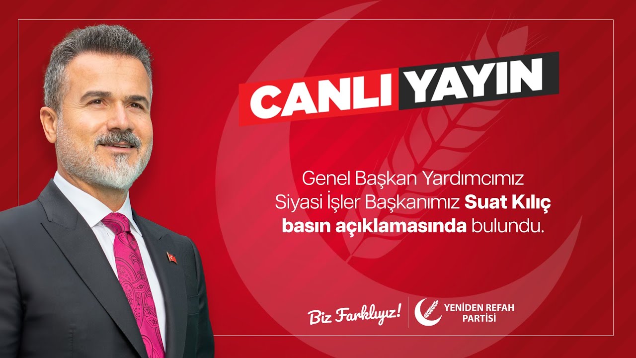 📡Genel Başkan Yardımcımız Suat Kılıç MYK toplantısı sonrası basın açıklamasında bulunuyor.