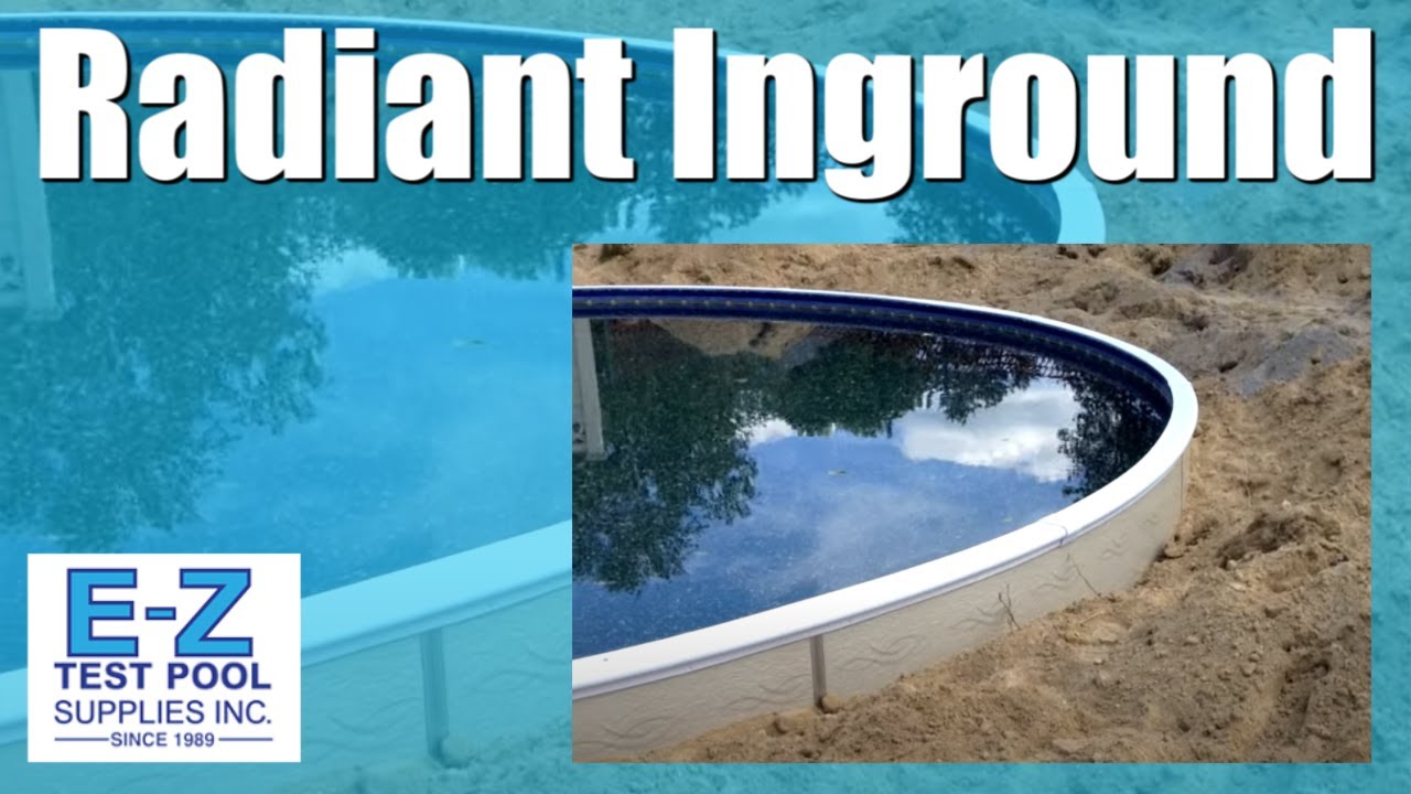 Radiant Inground Pool Install - Round Above Ground Pool Built In