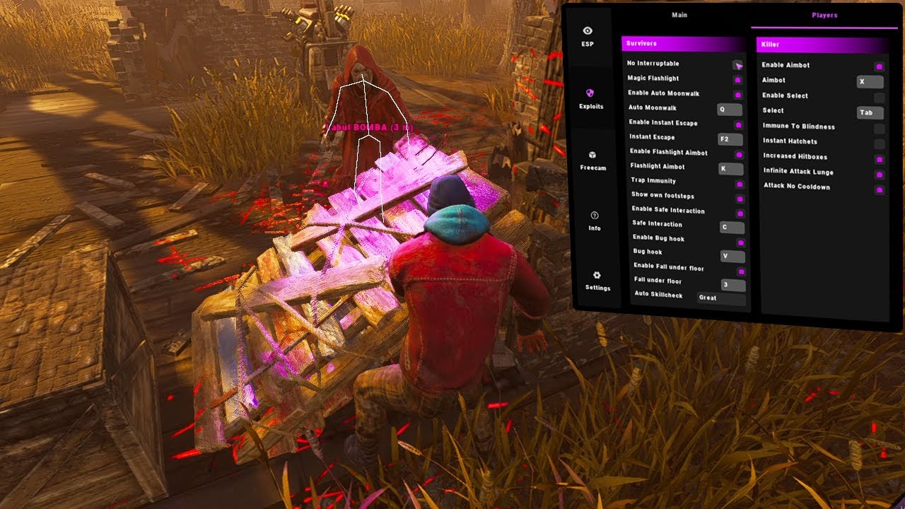 Cheater Destroy Legion With Undetected DBD Cheat - Dead By Daylight
