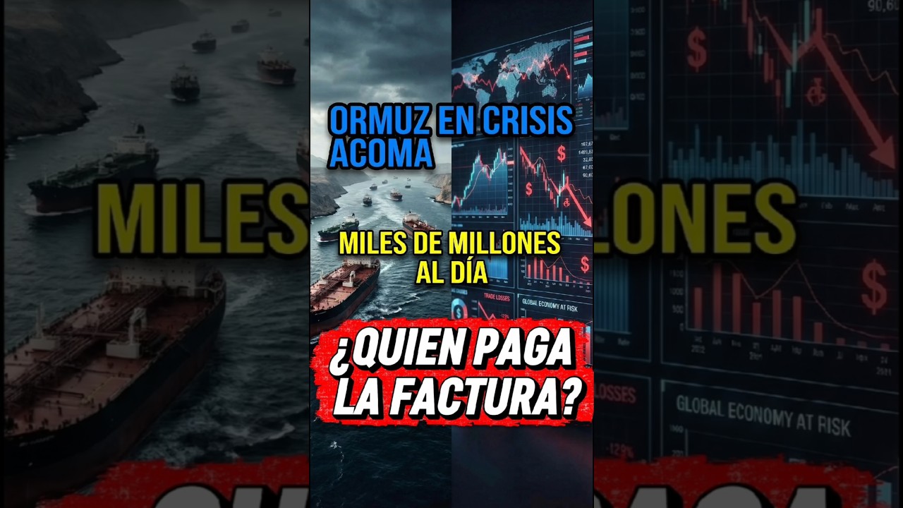 &ldquo;EL ESTRECHO DE ORMUZ EST&Aacute; QUEMANDO MILES DE MILLONES&hellip; &iquest;QUI&Eacute;N EST&Aacute; PAGANDO LA FACTURA?&rdquo;🤔❓️‼️‼️‼️‼️‼️