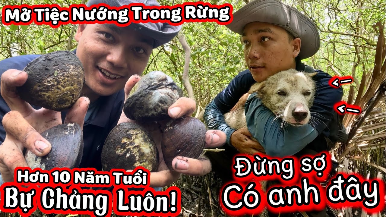Một Ngày Lội Sâu Vào Rừng Tìm Vộp Rừng Nước Mưa Sống Lâu Năm Và Thưởng Thức Tại Chổ