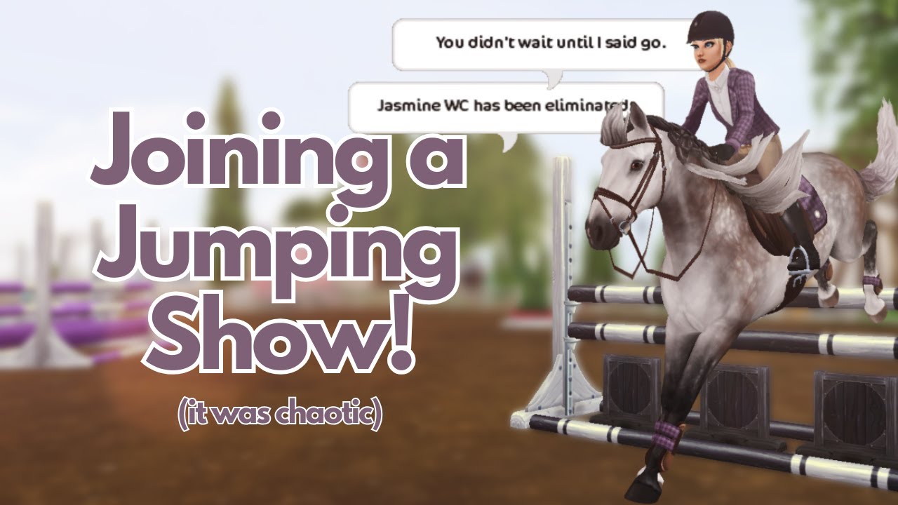 Я присоединился к САМОМУ хаотичному шоу прыжков... || Star Stable