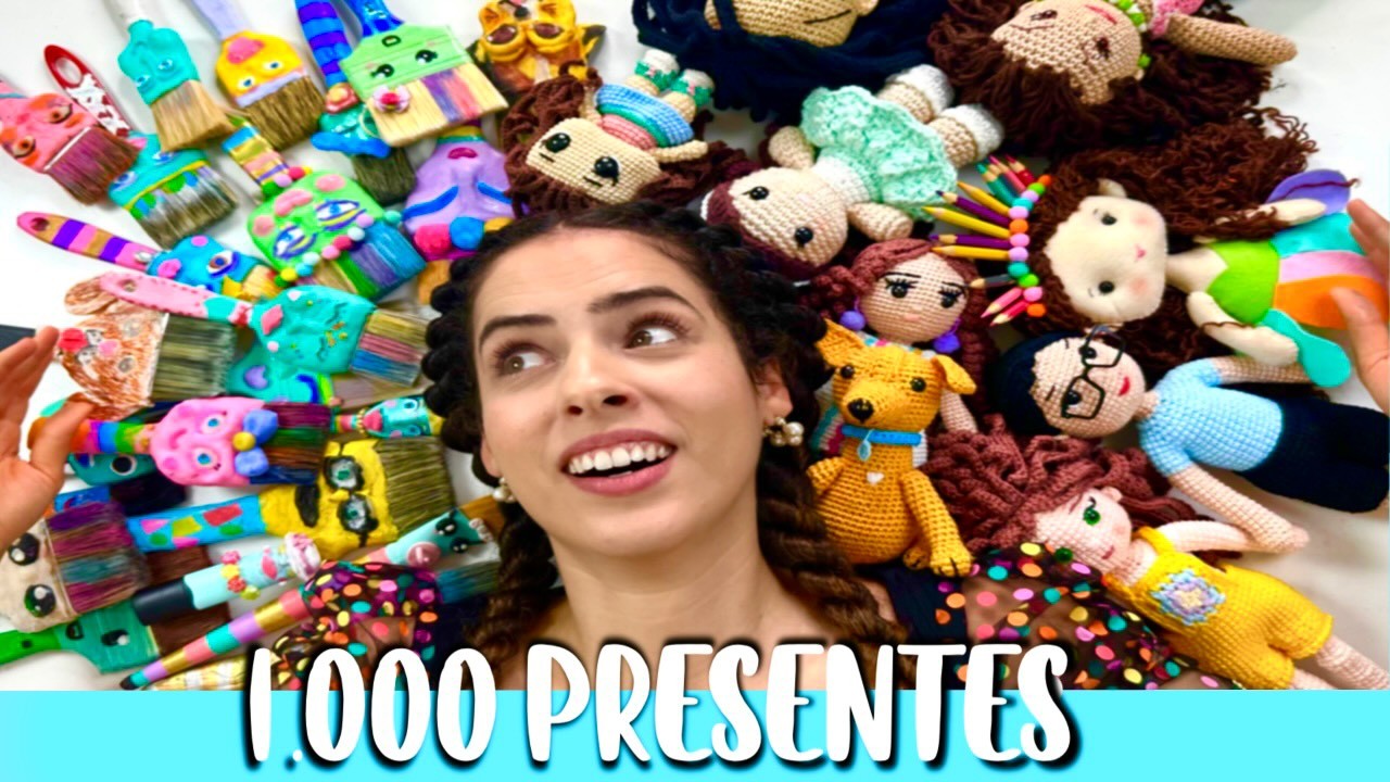 ABRINDO MAIS DE 1.000 PRESENTES DOS SEGUIDORES! Muitas Pincerelas!!! Paula Stephania
