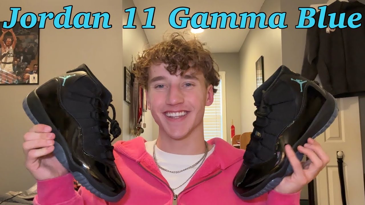 Обзор кроссовок Jordan 11 Gamma Blue