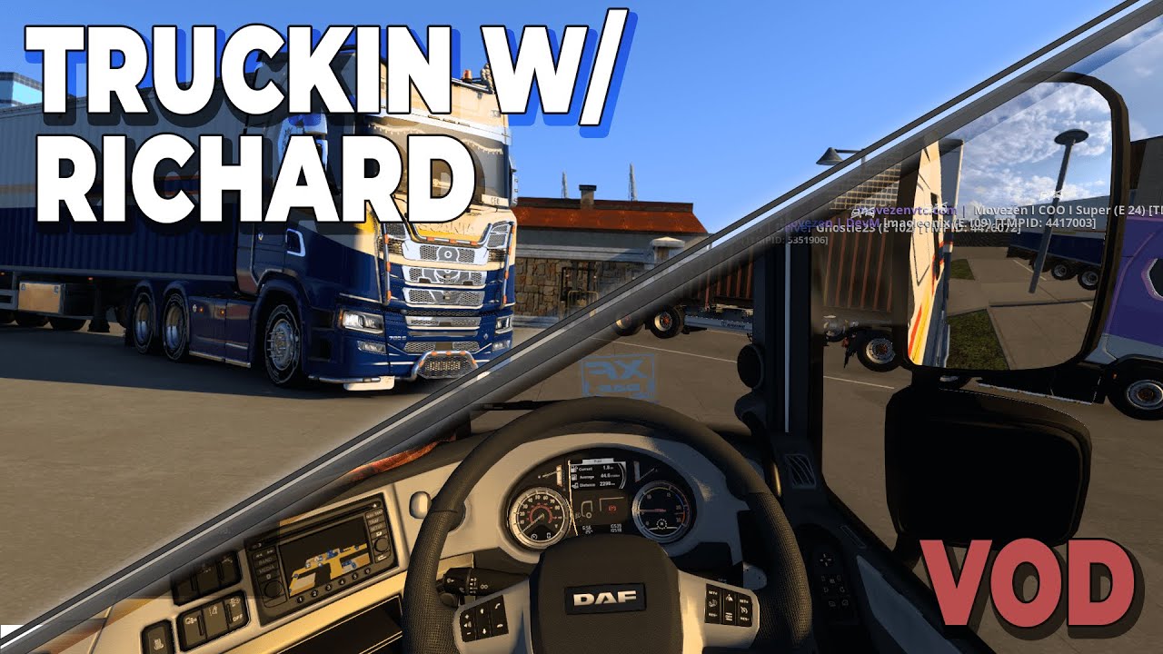 [LIVE] Loggin & Trucking with Richard