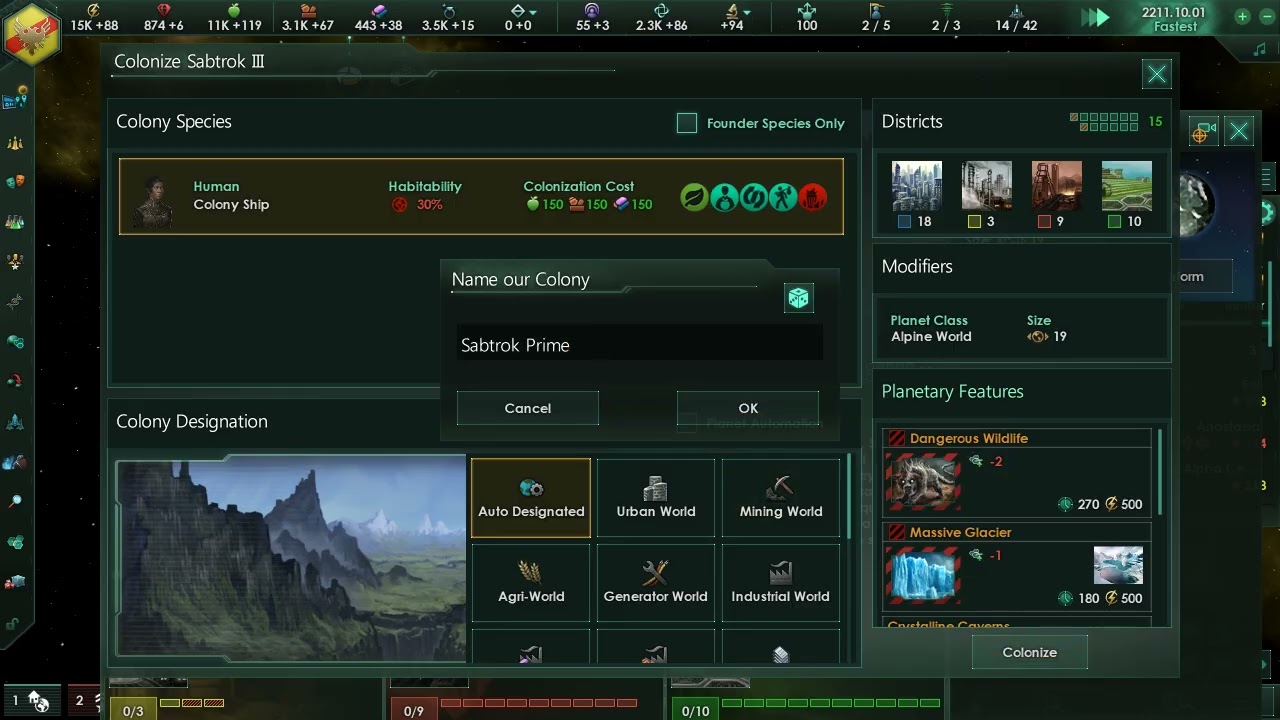 HRE in space : Planets of the empire